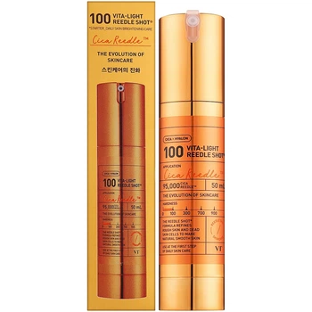 Серум-бустер з мікроголками (300) та вітаміном С VT Cosmetics Vita Light Reedle Shot 300 50 мл (8803463006402)