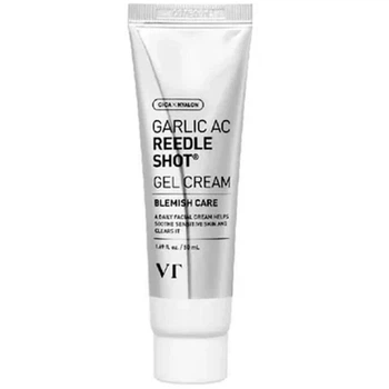 Гель-крем с микроиглами и экстрактом чеснока для проблемной кожи Vt Cosmetics Garlic Ac Reedle Shot Gel Cream (8803463012090)