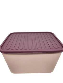 Кошик 32*24*19.5см з кришкою пластиковий