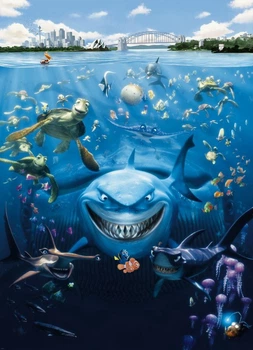Фото обои Панно KOMAR Disney / Nemo бумажные моющиеся 4-406 (184х254 см)