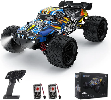 Радиоуправляемая машинка Rhybor 4WD Off-Road 9500E 40 км/ч вездеходный автомобиль Синий Б/У