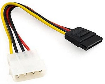 Кабель питания Cablexpert Molex - SATA power 0.15 м