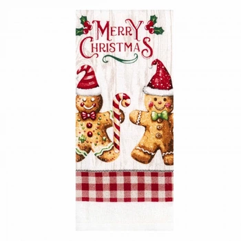 Набор полотенец для кухни 2шт Ardesto Christmas Gingerbread (ART3863HG)