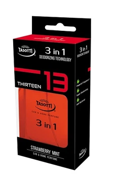 Ароматизатор спрей Tasotti/антибактеріальна серія "3 in 1" Strawberry Mint № 13 50мл