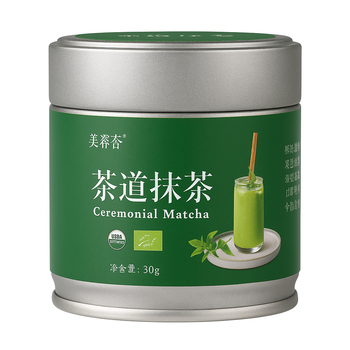 Чай матча Tsujiri Matcha Mei Mingqi Ceremonial 30 г органічний у бляшаній банці (F4C2E89E309A)