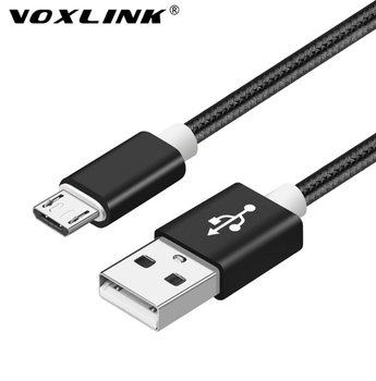 Кабель для заряджання телефону планшета USB - micro USB 1м. Зарядний провід шнур microUSB мікро ЮСБ K1B