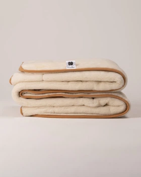 Ковдра Особливо Тепла із Відбірної Вовни Мериносу (woolmark). Розмір 200x200