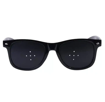 Очки-перфорационные "Ray-Ban 2". Перфорационные очки с дырочками. Очки тренажер для улучшения зрения
