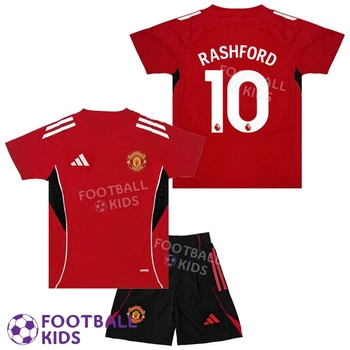Дитяча футбольна форма RASHFORD 10 Манчестер Юнайтед 2026 Training Red 125-135 см (set44201-129044-4)