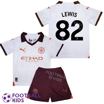 Дитяча футбольна форма LEWIS 82 Манчестер Сіті 2022-2023 Away 135-145 см (set3437-121656-4)