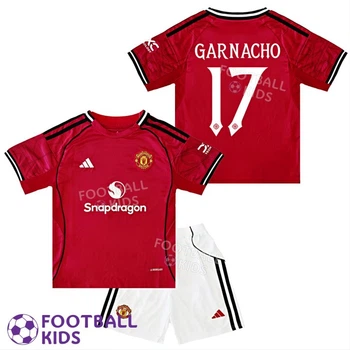 Дитяча футбольна форма GARNACHO 17 Манчестер Юнайтед 2025-2026 Home 125-135 см (set4410-128770-4)