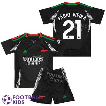 Детская футбольная форма FÁBIO VIEIRA 21 Арсенал 2024-2025 Away 125-135 см (set35851-124158-4)