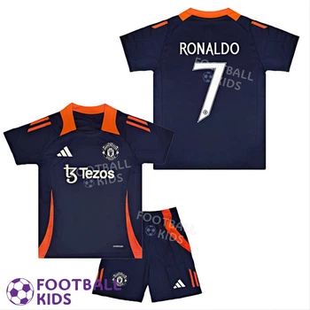 Детская футбольная форма RONALDO 7 Манчестер Юнайтед 2025 Training Navy 135-145 см (set3629-126231-4)