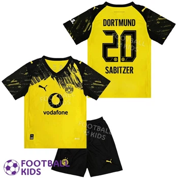 Дитяча футбольна форма SABITZER 20 Боруссія Дортмунд 2026 Home 125-135 см (set4711-134330-4)