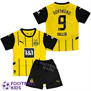 Дитяча футбольна форма HALLER 9 Боруссія Дортмунд 2024-2025 Home 125-135 см (set3565-123113-4)