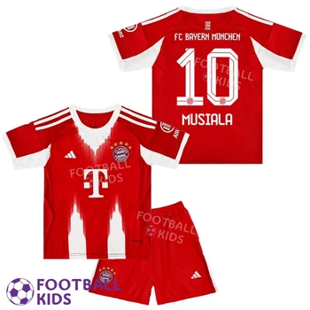 Детская футбольная форма MUSIALA 10 Бавария Мюнхен 2025-2026 Home 155-165 см (set4433-130394-4)