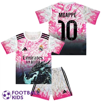 Детская футбольная форма MBAPPÉ 10 Реал Мадрид Pink Dragon 2026 Special Edition 125-135 см (set4470-132321-4)
