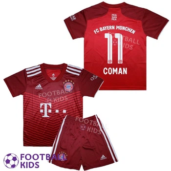 Детская футбольная форма COMAN 11 Бавария Мюнхен 2021-2022 Home 145-155 см (set3202-116810-4)