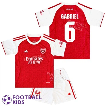 Дитяча футбольна форма GABRIEL 6 Арсенал Home 2026 135-145 см (set44751-132933-4)