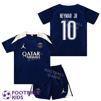 Дитяча футбольна форма NEYMAR JR 10 ПСЖ 2026 Jordan Training 155-165 см (set44371-130564-4)