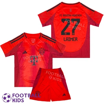 Дитяча футбольна форма LAIMER 27 Баварія Мюнхен 2025 Home 145-155 см (set3566-123045-4)
