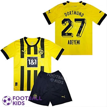 Дитяча футбольна форма ADEYEMI 27 Боруссія Дортмунд 2022-2023 Home 125-135 см (set3287-116655-4)