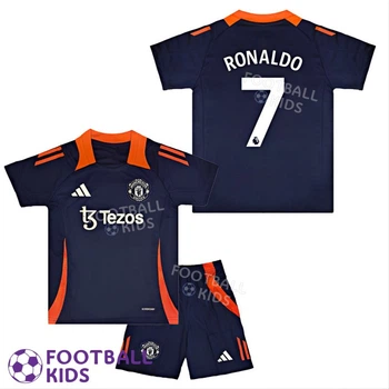 Дитяча футбольна форма RONALDO 7 Манчестер Юнайтед 2024-2025 Training Navy 145-155 см (set36291-126232-4)