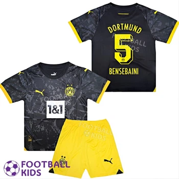Дитяча футбольна форма BENSEBAINI 5 Боруссія Дортмунд 2023-2024 Away 135-145 см (set3463-122092-4)