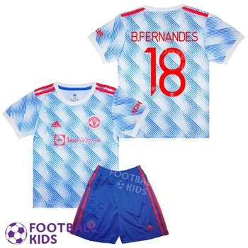 Дитяча футбольна форма B.FERNANDES 18 Манчестер Юнайтед 2021-2022 Away 115-125 см (set3169-116313-4)