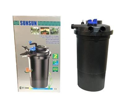 Напорный фильтр для пруда SunSun CPF-15000 UVC до 30 000 л