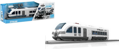 Потяг-локомотив Swede для складання зі світлом і звуком (5902496198443)