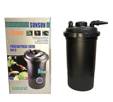 Напорный фильтр для пруда SunSun CPF-500 UV-C до 30 000 л