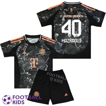 Дитяча футбольна форма MAZRAOUI 40 Баварія Мюнхен 2025 Away 135-145 см (set3640-126212-4)