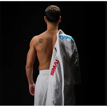 Кимоно для карате двухстороннее SMAI WKF Inazuma RX Premium Kumite Gi 6 oz 2-в-1 (U-INARX) р. 170