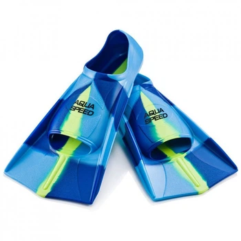Ласты Aqua Speed Training Fins 137-82 7939 синій, блакитний, жовтий 31-32 (5908217679390) (285429)
