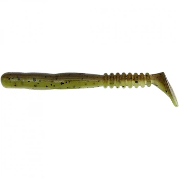 Силікон рибальський Reins Rockvibe Shad 2" B08 Green Pumpkin Chart Melon (16 шт/уп.) (1552.08.91) (283640)