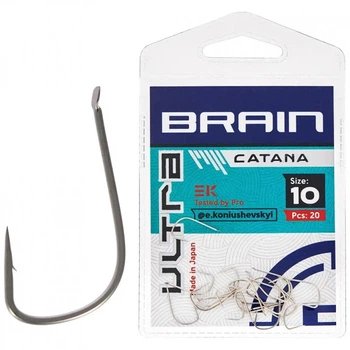 Крючок Brain Ultra Catana 10 (20шт/уп) (1858.52.38) (281333)
