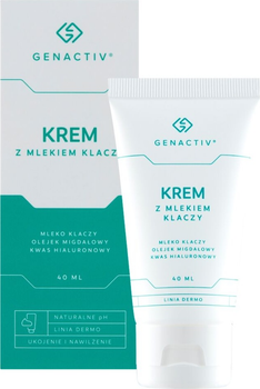 Крем для обличчя Genactiv з кобилячим молоком 40 мл (5907546536411)