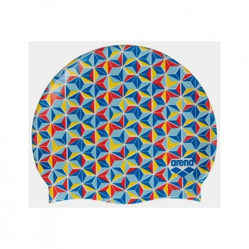 Шапка для плавания Arena Print JR 94171-236 зелений Діт OSFM (3468337082682) (286498)