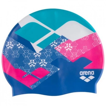 Шапка для плавания Arena Print JR 94171-238 мультіколор Діт OSFM (3468337191971) (286506)