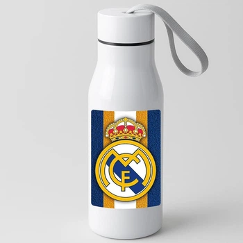 Спортивный Термос Real Madrid 450 мл. Белый