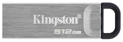 Флеш-накопичувач Kingston DataTraveler Kyson 512 ГБ USB 3.2 сріблястий