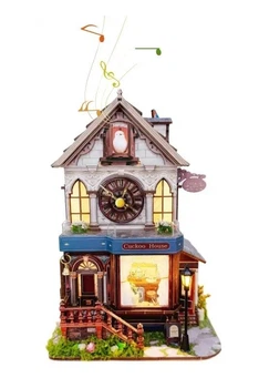 Румбокс Домик кукушки с часами Cuckoo Clock House DIY Miniature House SQ-61