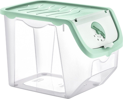 Контейнер для овочів та фруктів Orion з кришкою М'ятний 12 л (5907610284606)