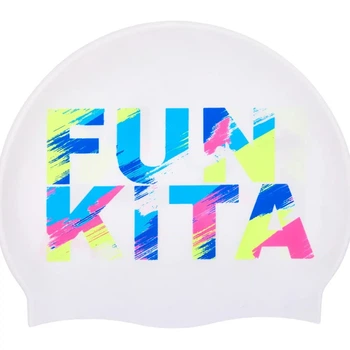 Шапочка Funky Trunks Silicone Swimming Cap - Streaky Strokes