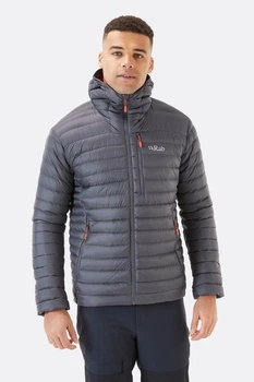 Куртка Rab Microlight Alpine Jacket чоловіча Graphene L сіра