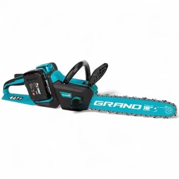 Аккумуляторная цепная пила Grand АПЦ‑40А/16"‑8 (HIGH SPEED, BRUSHLESS)