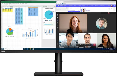 Монітор 39.7" Lenovo ThinkVision P40w-20 (62DDGAT6EU)