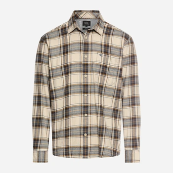 Рубашка хлопковая мужская Camel Active Longsleeve Shirt 409146-6S46-11 XL Разноцветная (4063366131326)