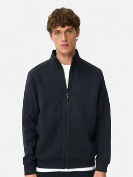 Толстовка на молнии мужская Camel Active Sweatjacket 409401-6W20-48 S Синяя (4063366157302)